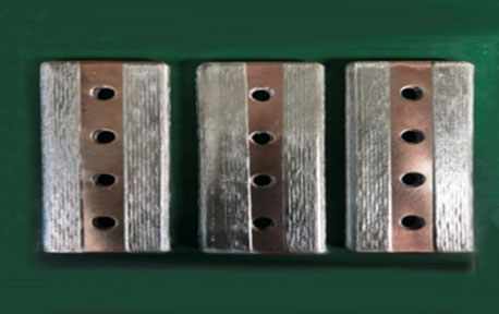 电力-导电铜排激光熔覆