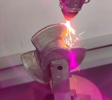 核电-冷却泵叶轮表面激光熔覆